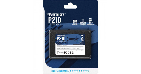 PATRIOT P210 SSD SATA III 2.5